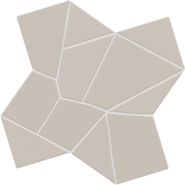 WOW Trencadis 137003 Gaudi Ash 10mm 25,5x25,5 матовая