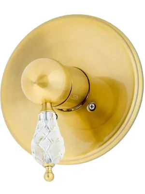 Смеситель Boheme 305-CRST для душа, встраиваемый, однозахватный, бронза