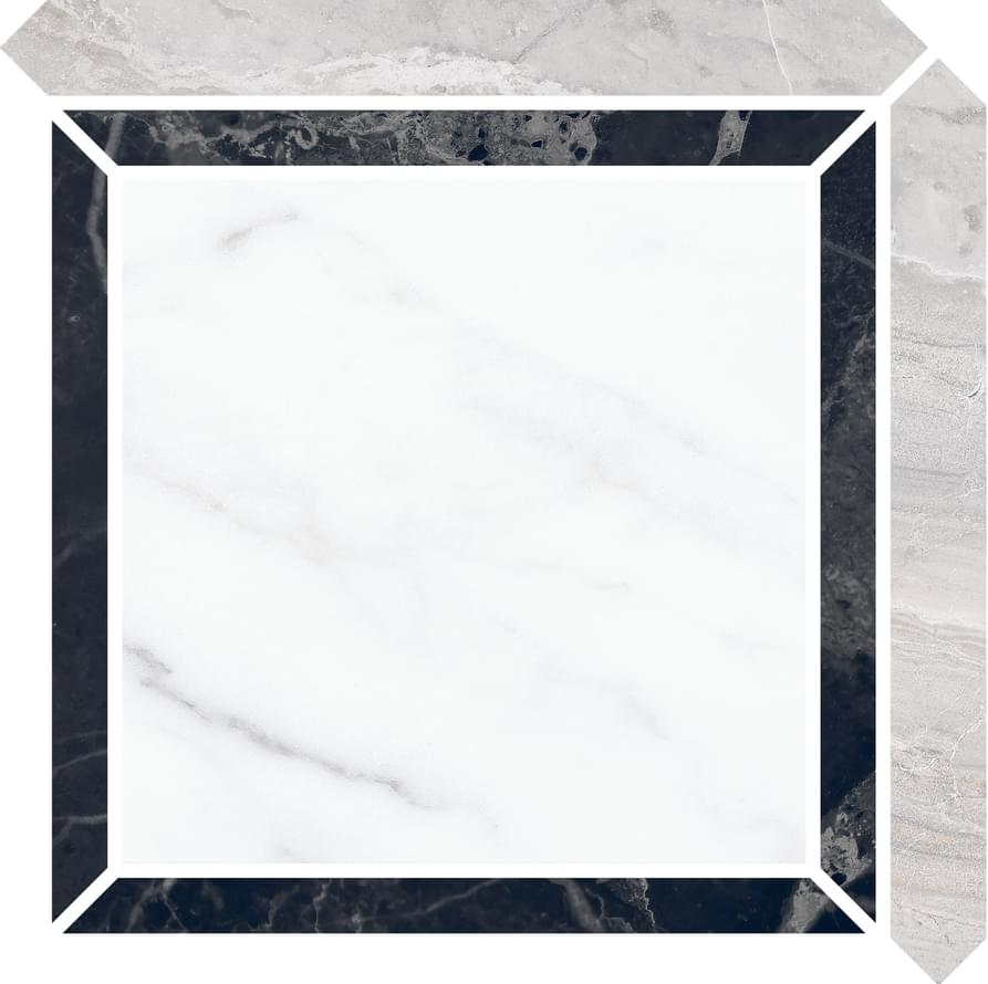 Nocturne Multicolor Mm Flpr Polished 21x21 полированная