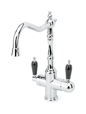 Смеситель Boheme Chromo 113-BLC для кухни, однозахватный, c краном для п/воды, хром