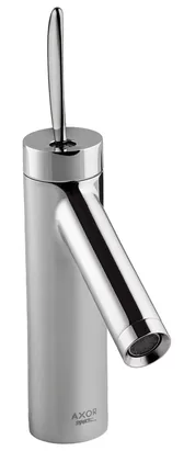 Смеситель Axor Classic 10010 для умывальника, однозахватный с донным клапаном, излив 106 мм
