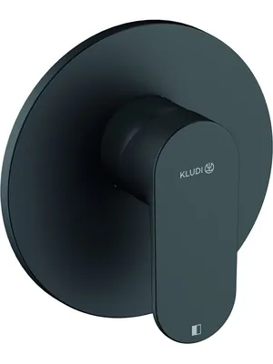 Смеситель KLUDI для душа, встраиваемый, без излива, черный матовый 247553975