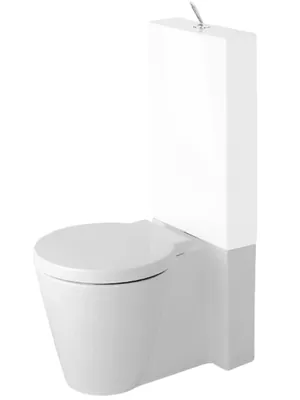 Чаша унитаза-компакта DURAVIT 415х640х385 универсальный выпуск, крепление 0233090064