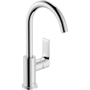 Смеситель для раковины Hansgrohe E 72576000 однозахватный, донный клапан, хром