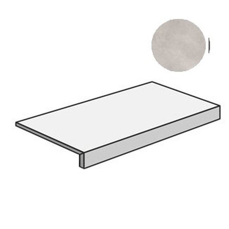 Sant Agostino Sable CSAGSAPE12 Gradone Pearl 33x120 матовая