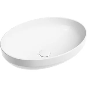 Раковина накладная Ceramicanova 502х363х145 без отв. под смеситель, белый мат. CN6056MW