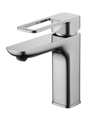 Смеситель Iddis для умывальника SLISB00i01 однозахватный, фиксированный излив 116мм