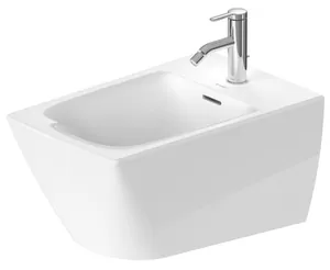 Биде подвесное Duravit 370х570 антигряз. покр., с отв. под смеситель, с переливом 22921500001