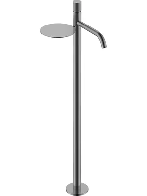 Смеситель Boheme 120-GM.2 для раковины, напольный, однозахватный, ручка touch, графит