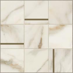 мозаика Anima Futura Golden White Composizone N Brass 30x30