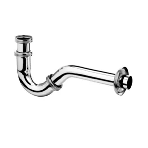 Сифон для биде KLUDI 1031105-00 трубчатый G 1 1/4x32 мм, цвет: хром