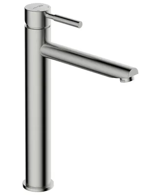 Смеситель для раковины WasserKRAFT Wern 4203H однозахватный, высокий излив, цвет: никель