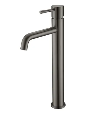 Смеситель Boheme 462-GM для раковины, на 1 отверстие, однозахватный, графит