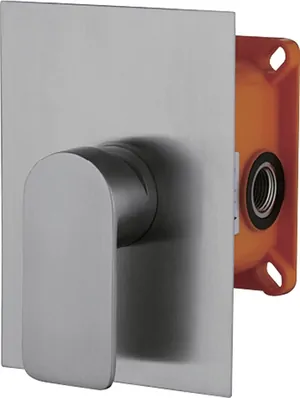 Смеситель для душа BelBagno NOV-DASM-IN встраиваемый, однозахватный, сатин