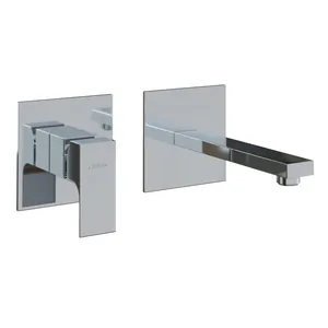 Смеситель для раковины Paini встраиваемый, однозахватный, с внутр. частью, цвет: хром 21CR208