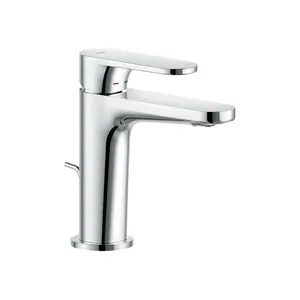 Смеситель NOBILI для раковины, однозахватный, донный клапан, хром YO126118/1CR