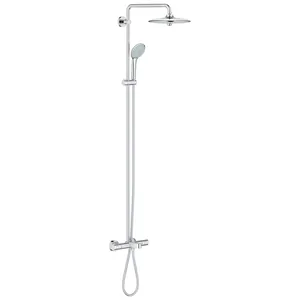 Душевая система Grohe 27475001 термостат, лейка, верхний душ, шланг, штанга, кронштейн