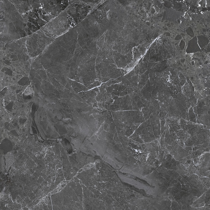 Delacora Greiny 6060GRY99 Dark Sugar-эффект 60x60