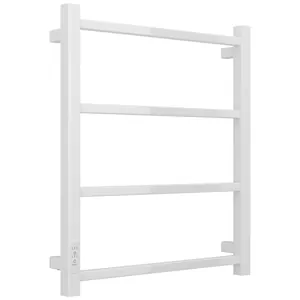 Полотенцесушитель электрический СТИЛЬЕ ФОРМАТ-26 600х500, белый, ТЭН слева, 12527-6050