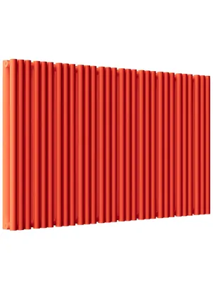 Радиатор стальной Empatiko V S2 двухтруб 1192х536х122 30 сек бок.подкл, 3471Вт, Friendly Red