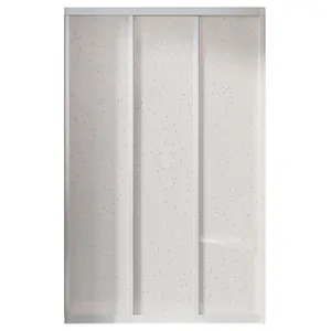 Душевая дверь RAVAK ASDP3-80 (770-810х1880) раздвижная, полистирол, сатин+Pearl