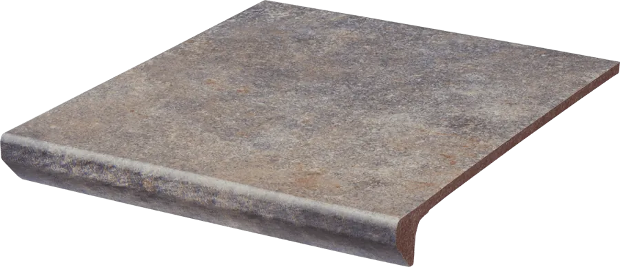 Viano Grys Kapinos Stopnica Prosta B1a 30x33 матовая