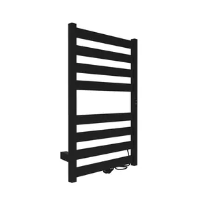 Полотенцесушитель Indigo б/п 800х500 (таймер,скр.монт) черный муар, LСLOKS5E80-50BRRt