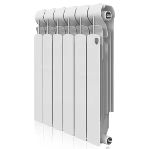 Радиатор биметаллический ROYAL THERMO 500 ВШГ:572х480х100, 1140 Вт, 6 секций, белый