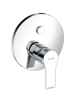 Смеситель KLUDI SL для ванны/душа встраиваемый, переключатель PUSH&SWITCH хром 486590565