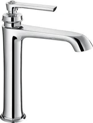 Смеситель CEZARES -F-LC-01-W0 для умывальника, однозахватный, высокий излив, без дон. клапана