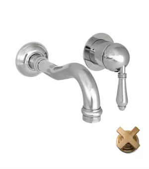 Смеситель Nicolazzi для раковины встраиваемый однорычажный, бронза 3478BZ75