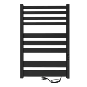 Полотенцесушитель Indigo б/п 800х500 (таймер,скр.монт) черный муар, LСLATE80-50BRRt