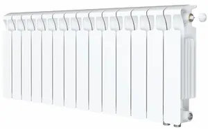 Радиатор биметаллический Rifar Ventil MVR 350 нижнее правое подкл, 14 секций, 50мм, 1932 Вт
