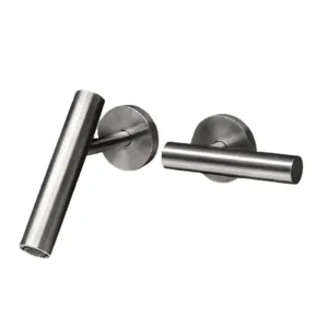 Смеситель для раковины Falper GF2 встраиваемый, однозахватный, нерж. сталь матовая