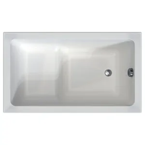 Ванна акриловая Радомир (1200х700) белая, с сиденьем и каркасом 2-01-0-0-1-253Р