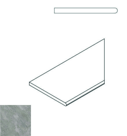 Climb X2 Rock Bordo Round Dx 60X30 матовая