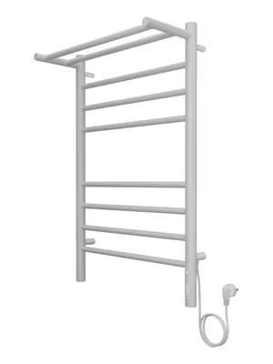 Полотенцесушитель TERMINUS П8 с/п (ШВ:532х800) электро, диммер, Ral 9003 белый мат. 4670078554208