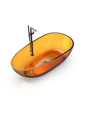 Ванна отдельностоящая Knief EGG Shape (1690х850х540) из полимерного материала, цвет: 04 Wheat, 0700-010-04