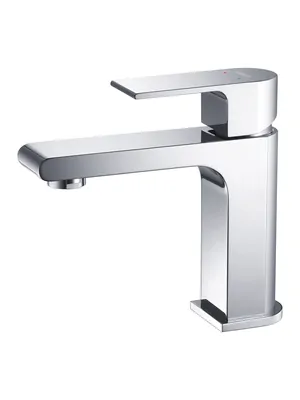 Смеситель для раковины Aquatek AQ1410CR однозахватный, излив 103мм, б/дон. клапана, цвет: хром