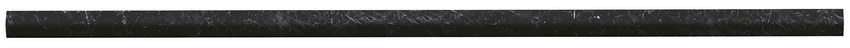 Marvel Stone Nero Marquina Spigolo 0,8x20 глянцевая