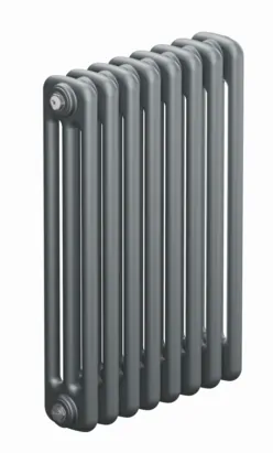 Радиатор стальной трехтрубчатый RIFAR 3057-8 секций, титан, боковое подключение