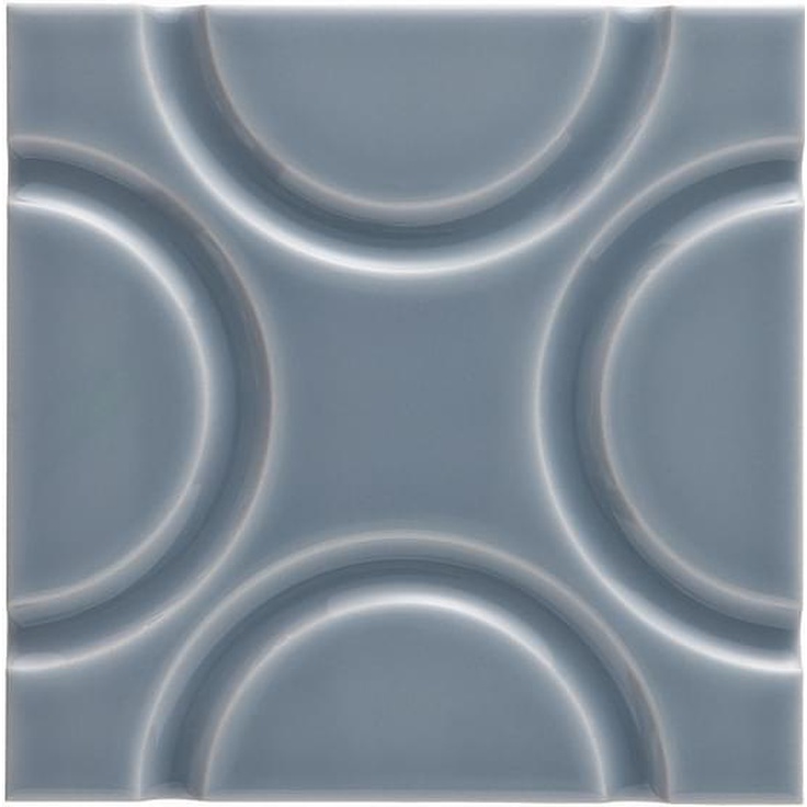 Adex Neri ADNE4144 Liso Geo Storm Blue 15x15