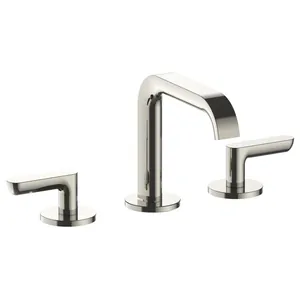 Смеситель для раковины Fantini 5395R106W двухзахв., на 3 отв., без д/к, никель