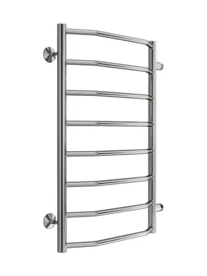 Полотенцесушитель TERMINUS П8 (ШВ:577x800) водяной, нерж.сталь, боковое подкл., м/о 600мм