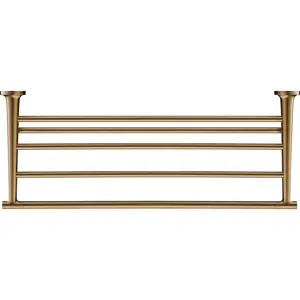Полотенцедержатель-решетка DURAVIT 610 мм, цвет: шлифованное золото 0099443400