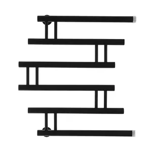 Полотенцесушитель водяной ENERGY 600х500 1" черный матовый, EWTRMODRN06050R905M