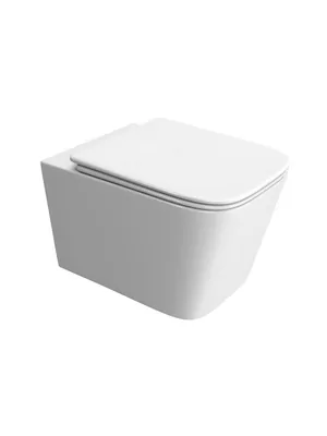 Унитаз подвесной безободковый BelBagno -TOR (485x345x360) BB5171CH-TOR/SC