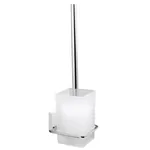 Ёрш для унитаза WasserKRAFT W К-5027WHITE с подставкой, навесная, белый/хром