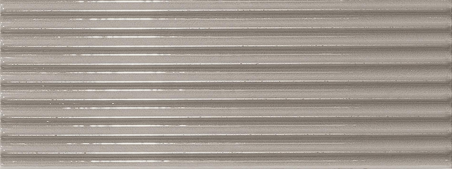 декор Abacus Brick Plisse Lux Piombo 7.5x20