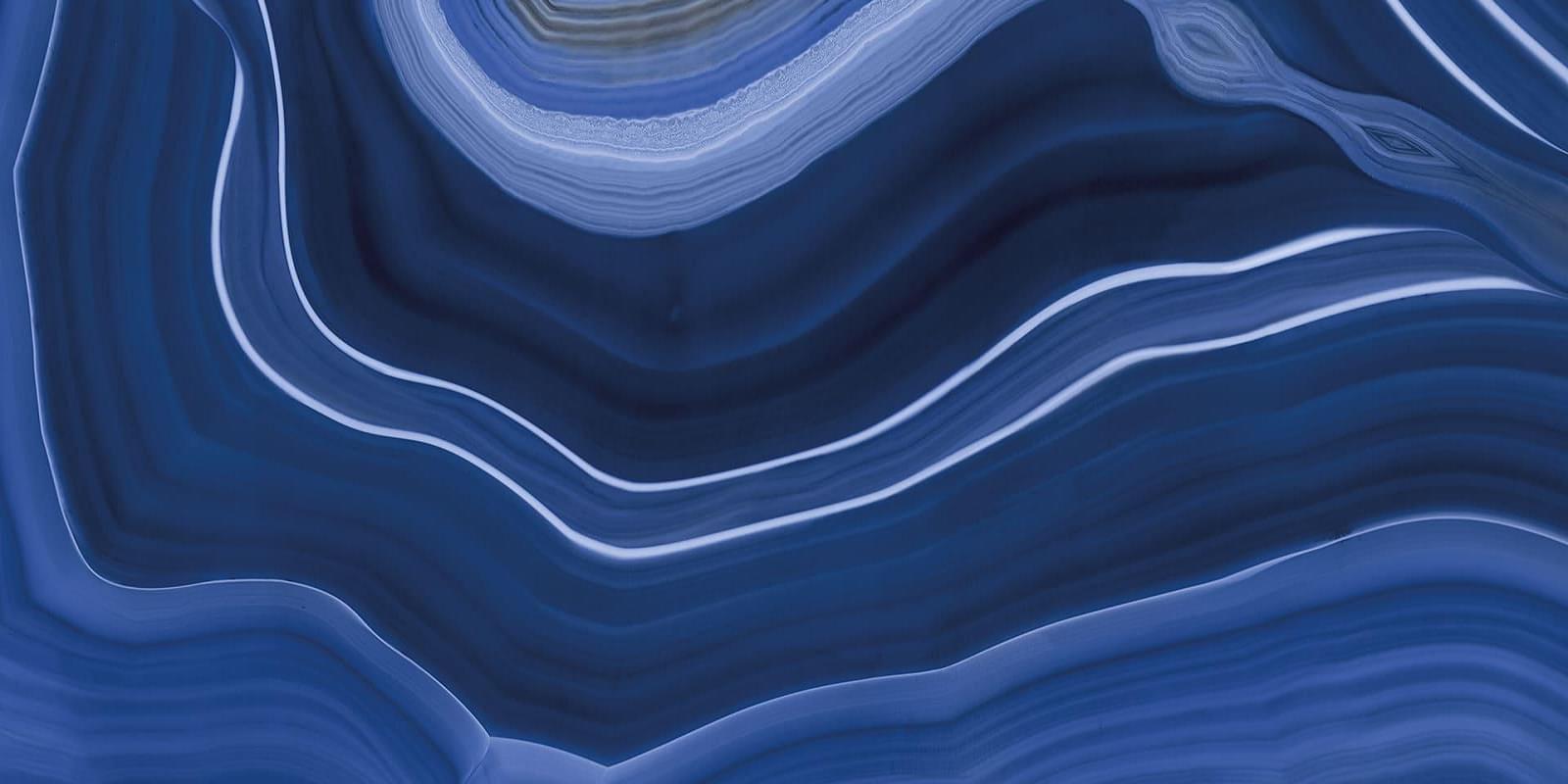 панно Marmi Stuoiato Book Match A Agata Blu Full Lappato 162x324